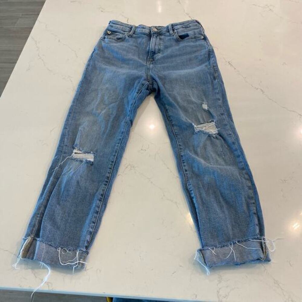True Religion Starr mid rise cropped straight Jeans size 29 - Picture 4 of 8